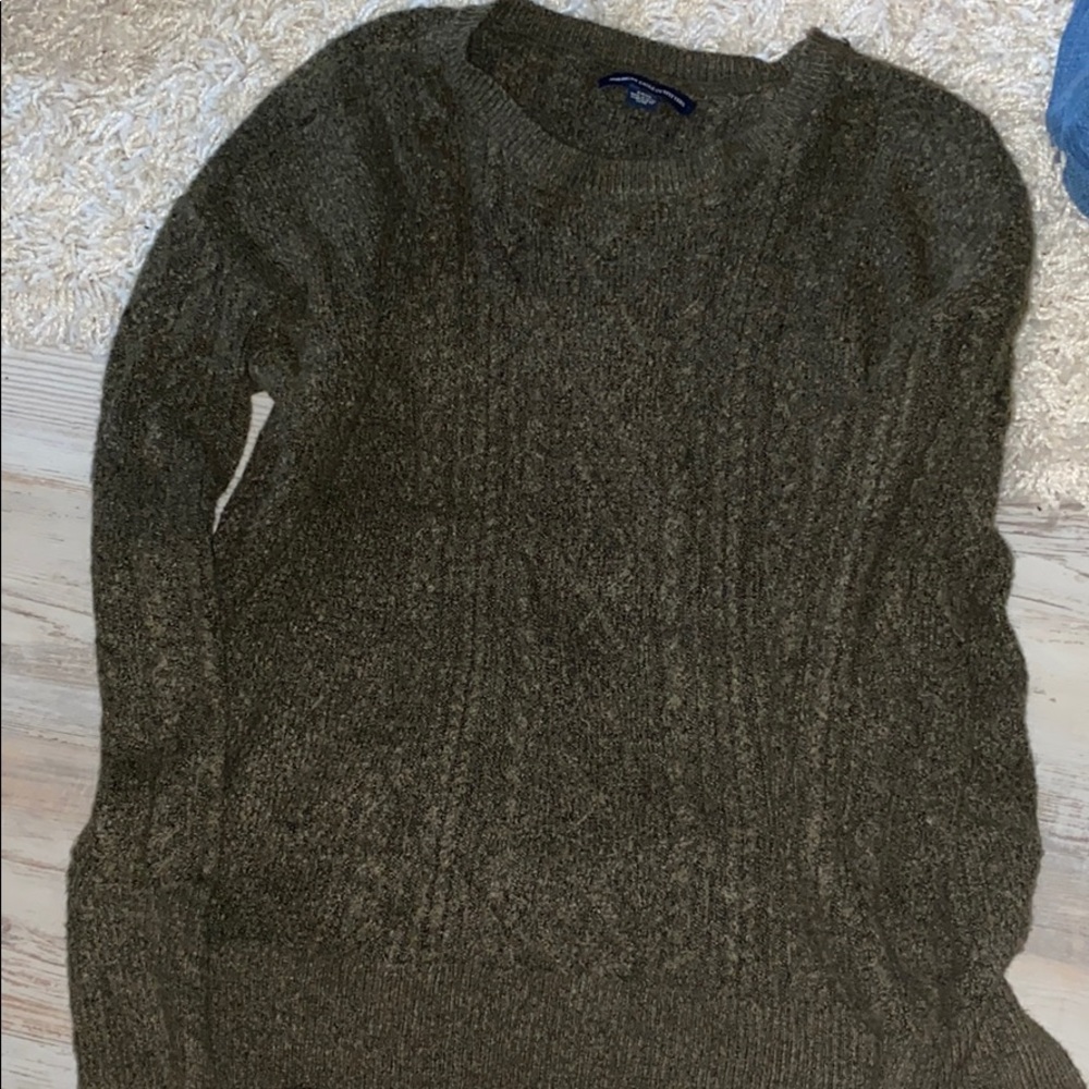 Distressed American Eagle Sweater